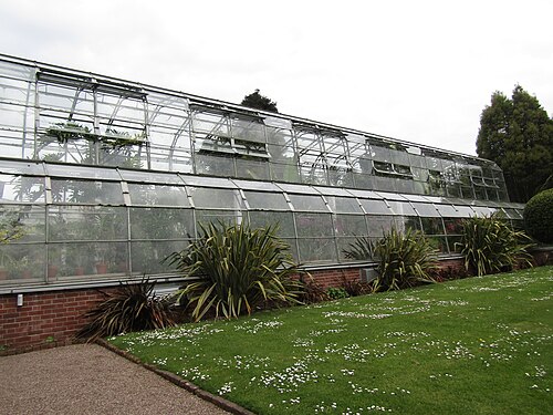 Palm House und Arid House von Torre Abbey, Torquay, Devon