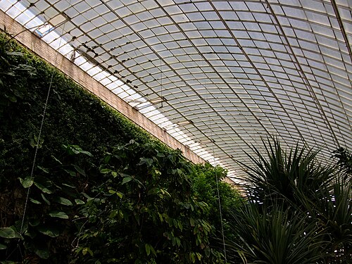 Monleón-Gewächshaus, Jardí Botànic der Universität Valencia, Valencia