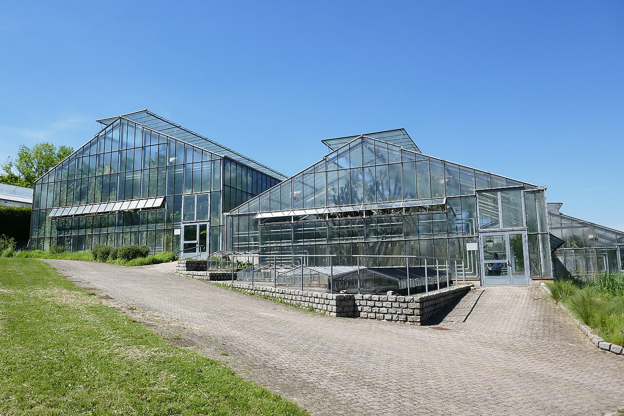 Tropengewächshäuser des Botanischen Gartens Jean-Marie Pelt, Villers-lès-Nancy, Grand Est