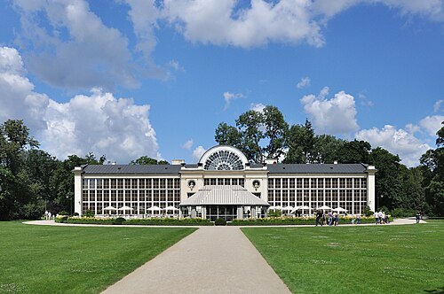 Neue Orangerie (Nowa Pomarańczarnia), Łazienki-Park, Warschau