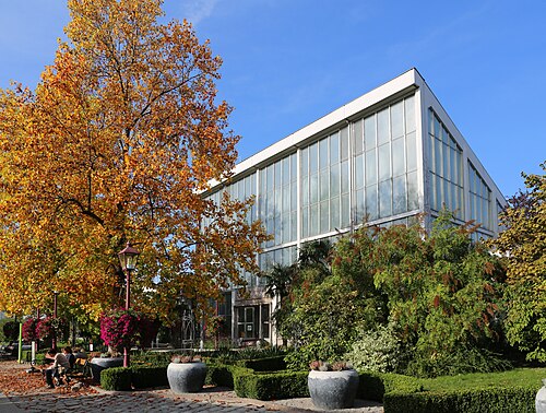 Palmenhaus, Blumengärten Hirschstetten, Wien