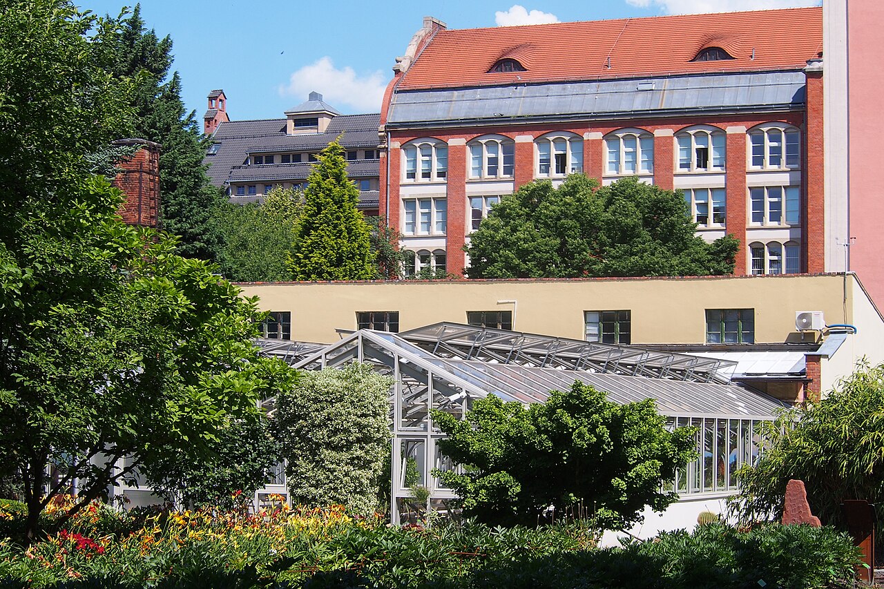 ヴロツワフ大学植物園の温室群とパームハウス(Ogród Botaniczny UWr), ヴロツワフ、下シロンスク