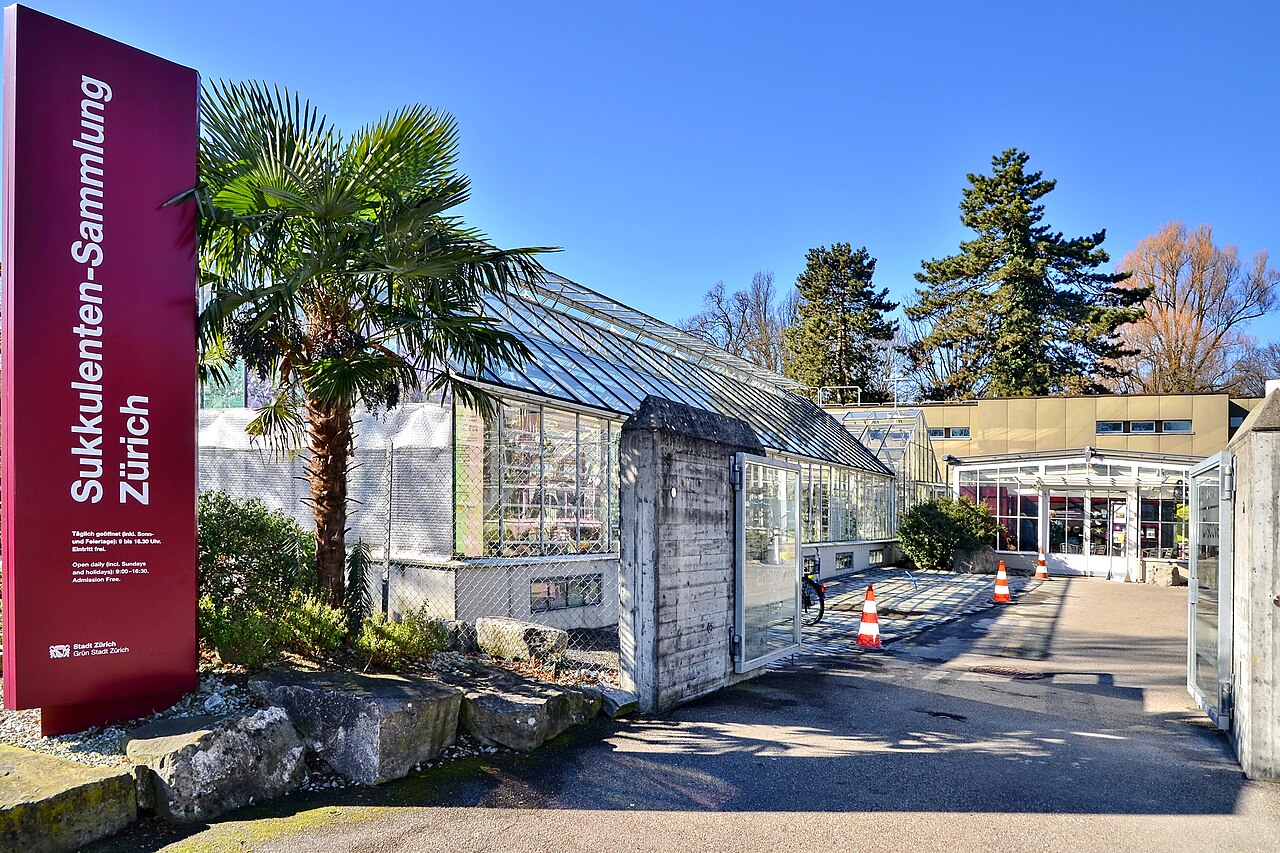 Sukkulenten-Sammlung Zürich (collection de plantes succulentes), Zurich, canton de Zurich